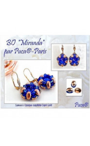 Free pattern Par Puca® Beads - Earrings Miranda